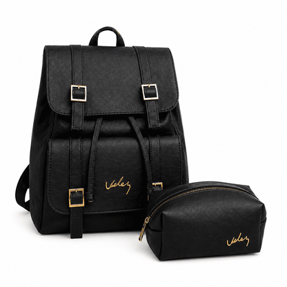 Morral y Cosmetiquera 100% Originales Velez en Cuero