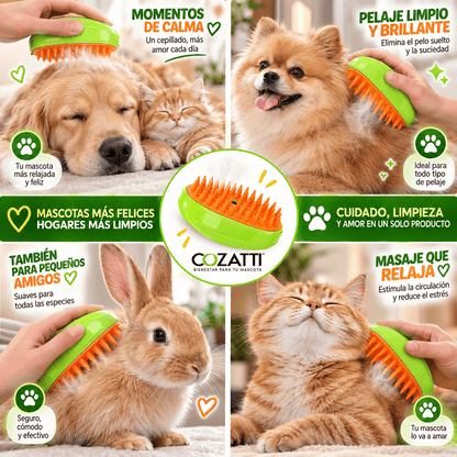 CEPILLO A VAPOR PARA MASCOTAS🐾