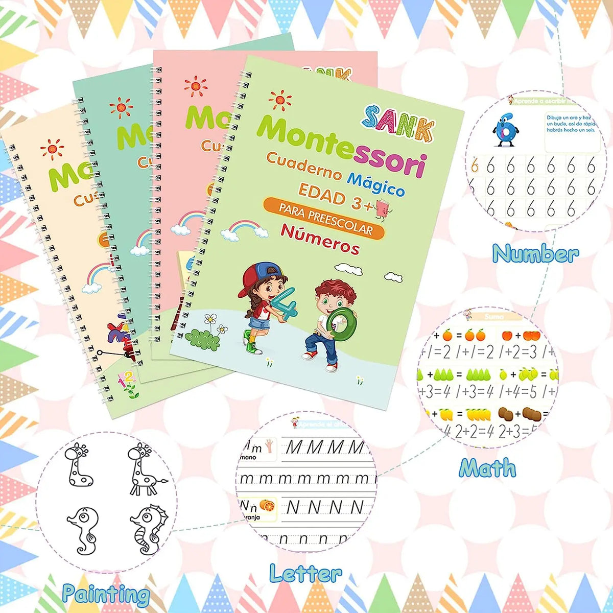 KITS MÁGICOS DE CALIGRAFÍA - REUTILIZACIÓN INFINITA
